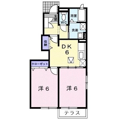 カーサ・プラシード 101【管理NO：1-017042401-01010】 ★家具家電は申し込み後に搬入しますの外観画像