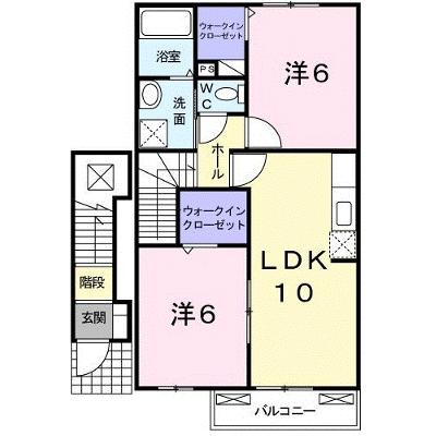 フォーリスト　クスジⅢ 202【管理NO：1-014688201-02020】 ★家具家電は申し込み後に搬入しますの外観画像