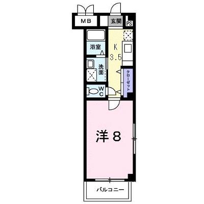 コリウス 201【管理NO：1-012395801-02010】 ★家具家電は申し込み後に搬入しますの外観画像