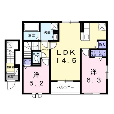 ブロッサム　プラム館 202【管理NO：1-028320001-02020】 ★家具家電は申し込み後に搬入しますの外観画像