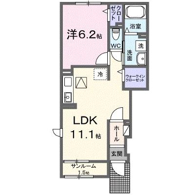 ドエル　Ｆ・Ｔ・Ｋ　Ⅵ番館 101【管理NO：1-027267701-01010】 ★家具家電は申し込み後に搬入します★の外観画像