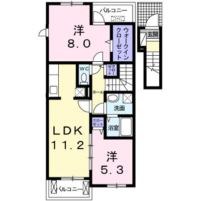サニーウエル　ヴィラ 203【管理NO：1-017054501-02030】 ★家具家電は申し込み後に搬入しますの外観画像