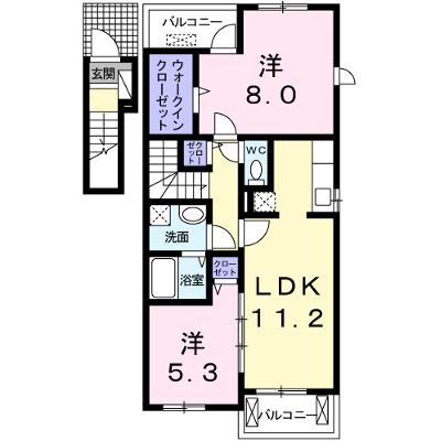 サニーウエル　ヴィラ 201【管理NO：1-017054501-02010】 ★家具家電は申し込み後に搬入しますの外観画像