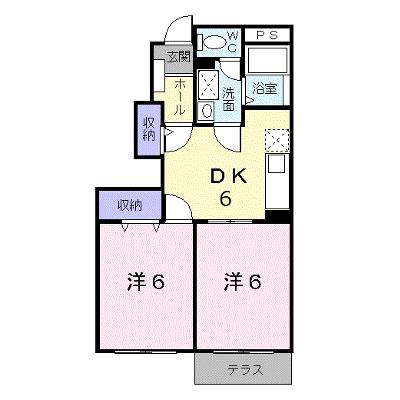 シャポー・ルージュＭ 102【管理NO：1-011439701-01020】 ★家具家電は申し込み後に搬入しますの外観画像