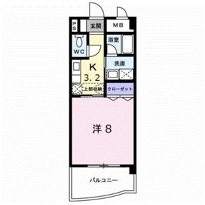カーサ・デ・ナカスジ 303【管理NO：1-010787801-03030】 ★家具家電は申し込み後に搬入します 2026年07月中旬入居可能の外観画像