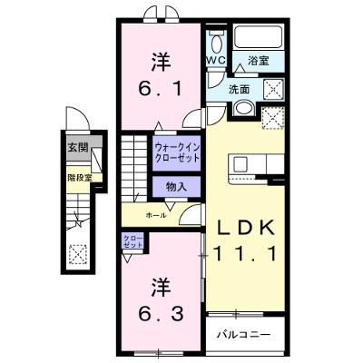 ハウスアイ益田 202【管理NO：1-028707201-02020】 ★家具家電は申し込み後に搬入します★ ★2026年10月上旬入居可能★の外観画像