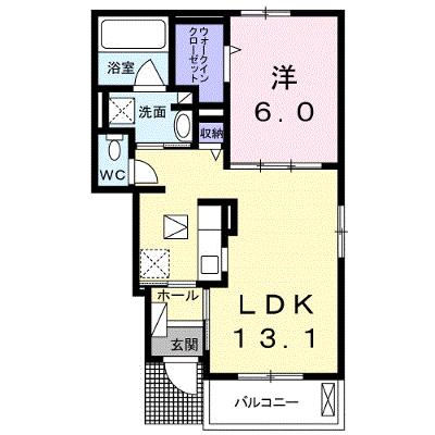 クララヴィスタ 103【管理NO：1-025602901-01030】 ★家具家電は申し込み後に搬入します★の外観画像