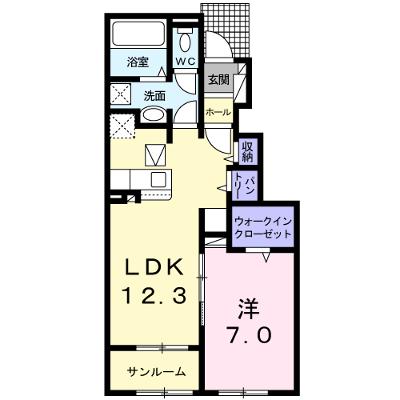 クロガネＡ 102【管理NO：1-025276001-01020】 ★家具家電は申し込み後に搬入します 2026年07月中旬入居可能の外観画像