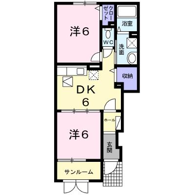 リバーサイド．ＭⅡ 102【管理NO：1-017679201-01020】 2026年07月中旬入居可能の外観画像
