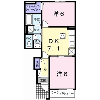 アート・ハウス　弐番館 102【管理NO：1-017570001-01020】 ★家具家電は申し込み後に搬入します★の外観画像