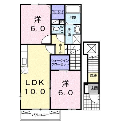 ウエストハーモニー 201【管理NO：1-015168701-02010】 2026年06月下旬入居可能の外観画像