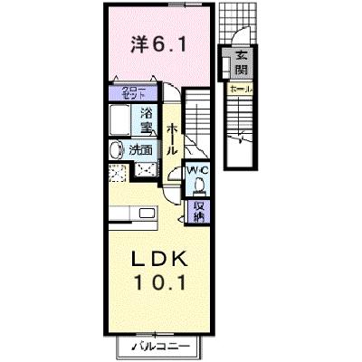 カノン・エス 202【管理NO：1-015157001-02020】 ★家具家電は申し込み後に搬入しますの外観画像