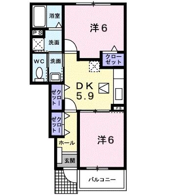 プラシード五番館 102【管理NO：1-013835304-01020】 ★家具家電は申し込み後に搬入します 2026年07月中旬入居可能の外観画像