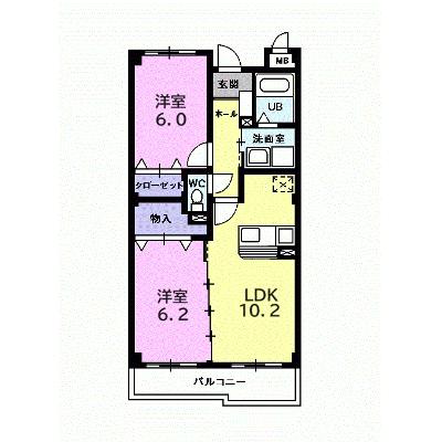 ヌーヴェル・ブリーゼ 104【管理NO：1-012555601-01040】 ★家具家電は申し込み後に搬入しますの外観画像