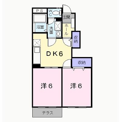 シャポー・ルージュＭ 103【管理NO：1-011439701-01030】 ★家具家電は申し込み後に搬入しますの外観画像