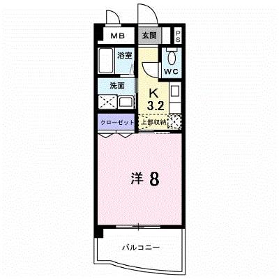 カーサ・デ・ナカスジ 302【管理NO：1-010787801-03020】 ★家具家電は申し込み後に搬入しますの外観画像