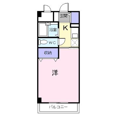 セゾン升本 402【管理NO：1-010544901-04020】 ★家具家電は申し込み後に搬入しますの外観画像