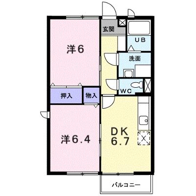 ソレアードＴ 204【管理NO：1-007764101-02040】 ★家具家電は申し込み後に搬入しますの外観画像