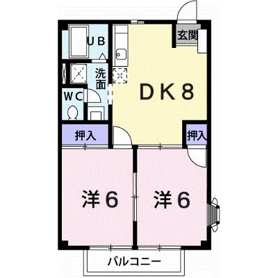 ニューシティＫ 101【管理NO：1-004581201-01010】 ★家具家電は申し込み後に搬入しますの外観画像
