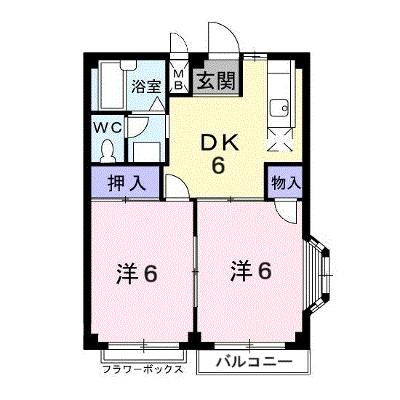 エルディム大下Ⅱ 201【管理NO：1-001986701-02010】 ★家具家電は申し込み後に搬入します★の外観画像