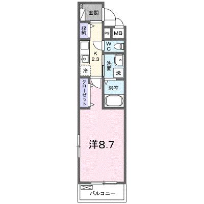 Ｂｏｓｃａｔｏ　Ｍ． 206【管理NO：1-027742801-02060】 ★家具家電は申し込み後に搬入します★の外観画像