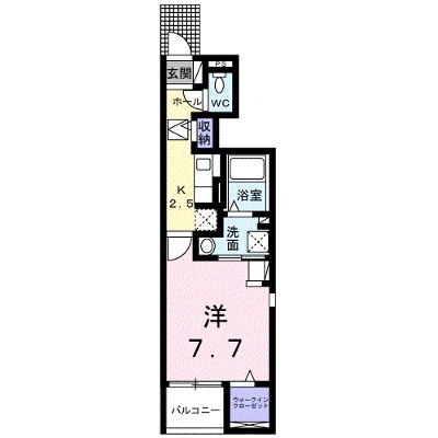 アクアプラ浅江６　Ⅰ 101【管理NO：1-027336601-01010】 ★家具家電は申し込み後に搬入します★の外観画像