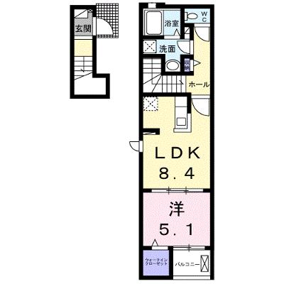 鈴蘭館 204【管理NO：1-027221901-02040】 ★家具家電は申し込み後に搬入します★の外観画像