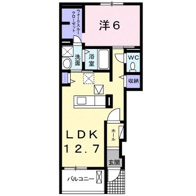 カルム　Ｋ 102【管理NO：1-021617901-01020】 ★家具家電は申し込み後に搬入します 2026年08月上旬入居可能の外観画像