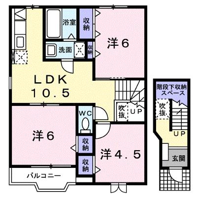 アルカンシエル 201【管理NO：1-010157201-02010】 ★家具家電は申し込み後に搬入します★の外観画像