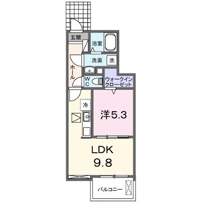 ブリーズガーデン　Ⅰ 104【管理NO：1-028419001-01040】 ★家具家電は申し込み後に搬入します★の外観画像