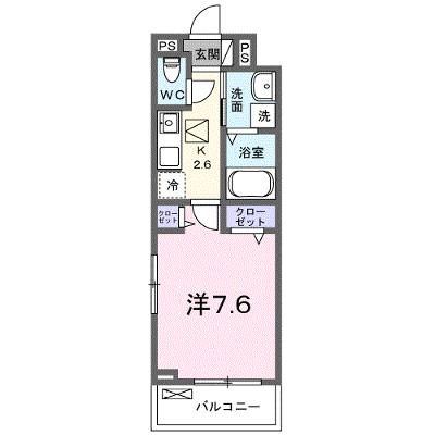 エルマーノＴ２ 106【管理NO：1-028260201-01060】 ★家具家電は申し込み後に搬入します 2026年08月下旬入居可能の外観画像