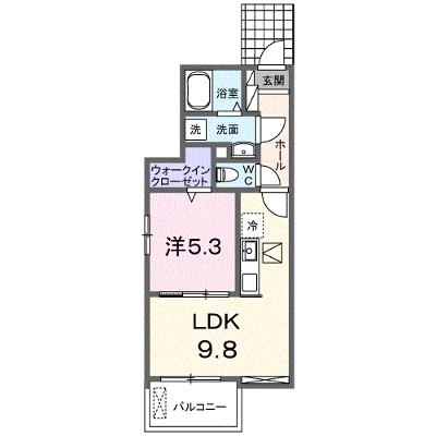 クレールガーデン　Ⅱ 105【管理NO：1-028154602-01050】 ★家具家電は申し込み後に搬入します★の外観画像