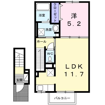 エレガンス光 202【管理NO：1-026313801-02020】 ★家具家電は申し込み後に搬入します★の外観画像