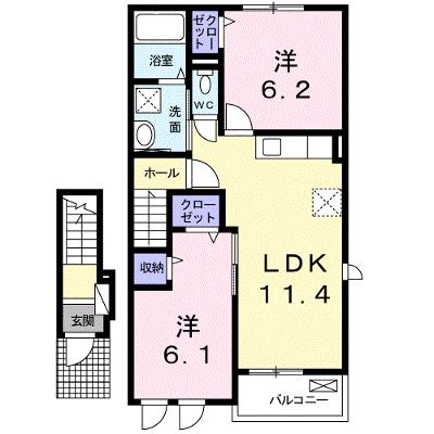 ステラ　マリス　Ａ 203【管理NO：1-021951301-02030】 ★家具家電は申し込み後に搬入します★ ★2026年08月下旬入居可能★の外観画像