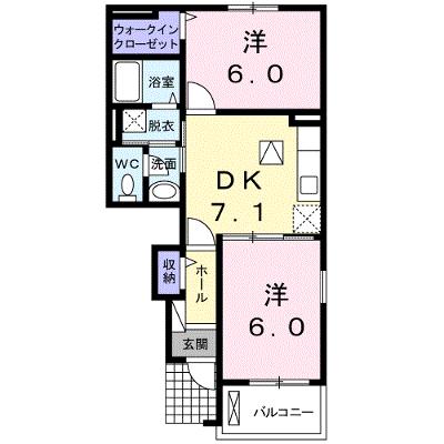 Ｅ’ｓ　Ｇａｒｄｅｎ　Ｂ 103【管理NO：1-017000302-01030】 ★家具家電は申し込み後に搬入します★の外観画像