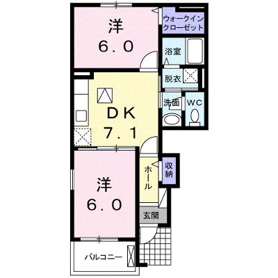 Ｅ’ｓ　Ｇａｒｄｅｎ　Ａ 101【管理NO：1-017000301-01010】 ★家具家電は申し込み後に搬入します★の外観画像