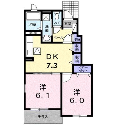 アンベリールＢ 103【管理NO：1-015989102-01030】の外観画像