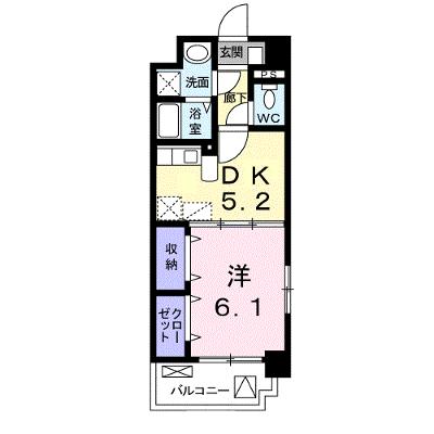 プラシード・ボスコ 201【管理NO：1-015188701-02010】 ★家具家電は申し込み後に搬入します★の外観画像