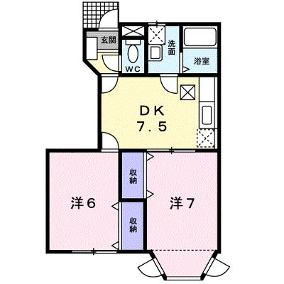 メゾンセレッソ　Ⅱ 102【管理NO：1-011096002-01020】 ★家具家電は申し込み後に搬入します★の外観画像