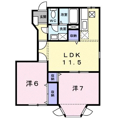 ヴィラ　アンソレイユ　ＳＨ 101【管理NO：1-009421501-01010】 ★家具家電は申し込み後に搬入します 2026年07月上旬入居可能の外観画像