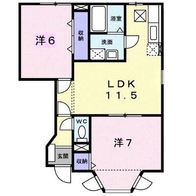 セントラルヒルズ 103【管理NO：1-007632401-01030】 ★家具家電は申し込み後に搬入します★の外観画像