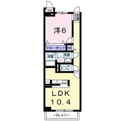 プロスパーさくら 107【管理NO：1-014119201-01060】 ★家具家電は申し込み後に搬入します★の外観画像