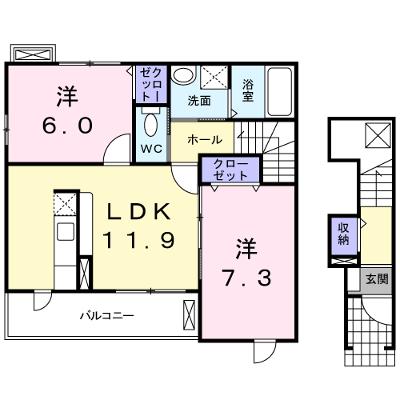 ソフィア 201【管理NO：1-014044701-02010】 ★家具家電は申し込み後に搬入します★の外観画像