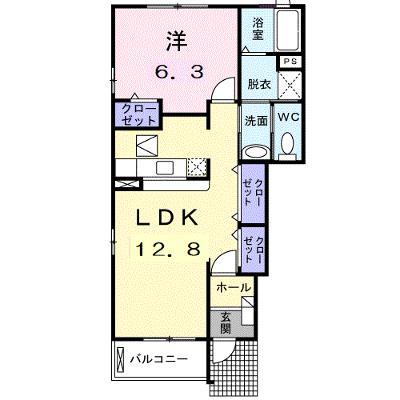 イースト・ステイ・クレイン　Ａ 101【管理NO：1-012924501-01010】 ★家具家電は申し込み後に搬入しますの外観画像