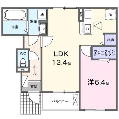 ホワイト　フォックス　Ⅱ 102【管理NO：1-028349202-01020】 ★家具家電は申し込み後に搬入します★ ★2026年09月上旬入居可能★の外観画像