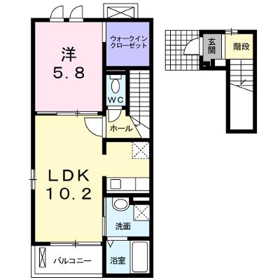 サン　フォレスト 205【管理NO：1-017174601-02050】 ★家具家電は申し込み後に搬入します★の外観画像