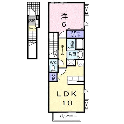 ラフィーネ不動　上平井 201【管理NO：1-015183901-02010】 ★家具家電は申し込み後に搬入します 2026年07月中旬入居可能の外観画像