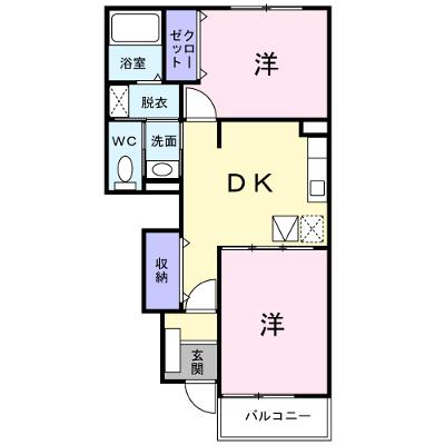 サンハウスヨシキＣ 104【管理NO：1-014561303-01040】 ★家具家電は申し込み後に搬入します★の外観画像