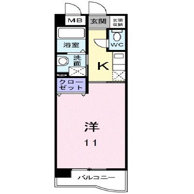 ヴィラ　グレイス　Ⅱ 410【管理NO：1-013938101-04080】 ★家具家電は申し込み後に搬入します★の外観画像