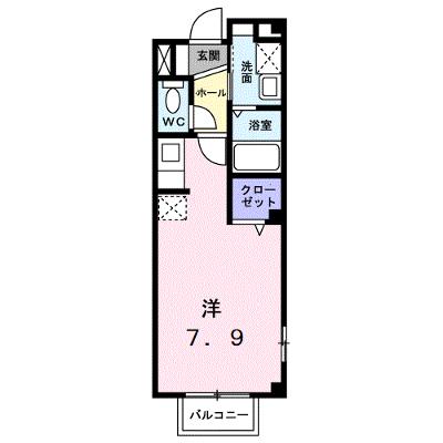 リウッシーレ　Ａ 201【管理NO：1-012524301-02010】 ★家具家電は申し込み後に搬入しますの外観画像